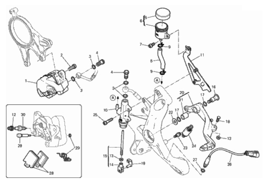 REAR BRAKE SYSTEM 