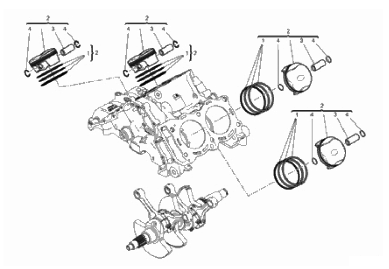 CYLINDERS - PISTONS 