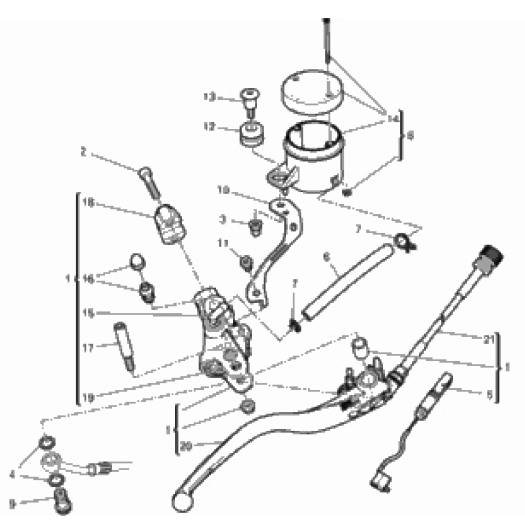 FRONT BRAKE PUMP 