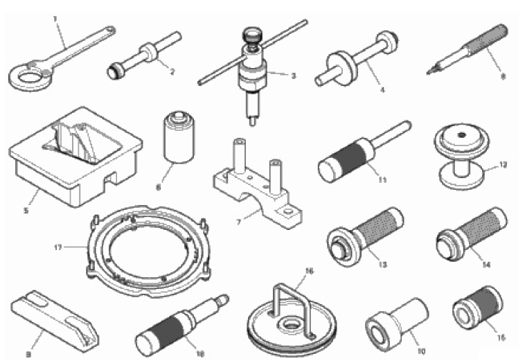 WORKSHOP SERVICE TOOLS (ENGINE) 