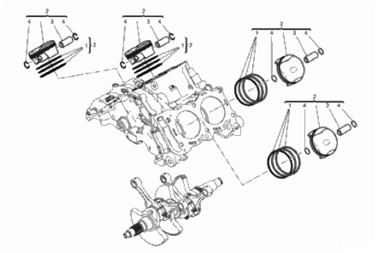 CYLINDERS - PISTONS 