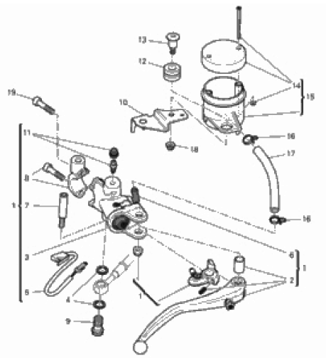 FRONT BRAKE PUMP 