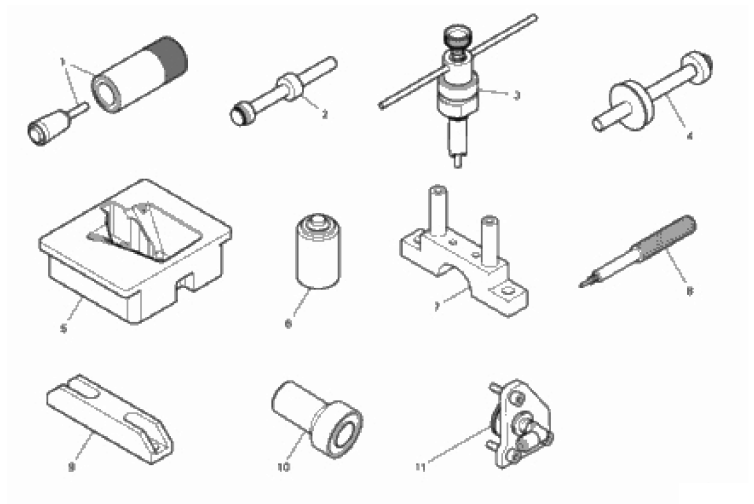 WORKSHOP SERVICE TOOLS (ENGINE) 