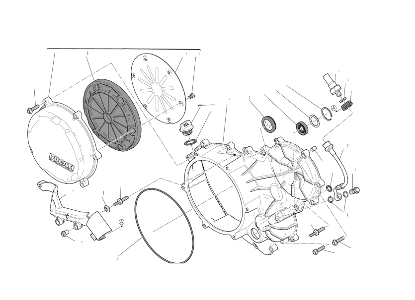 CLUTCH - SIDE CRANKCASE COVER