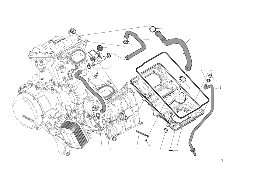 AIR INTAKE - OIL BREATHER