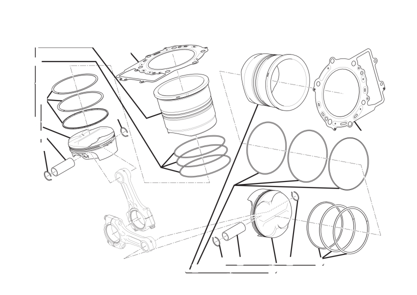 Cylinders - pistons