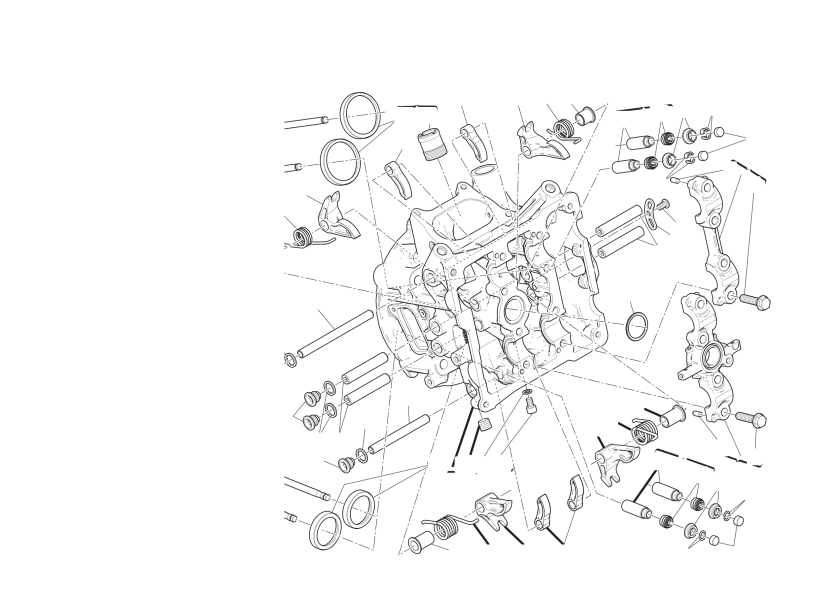 Horizontal cylinder head