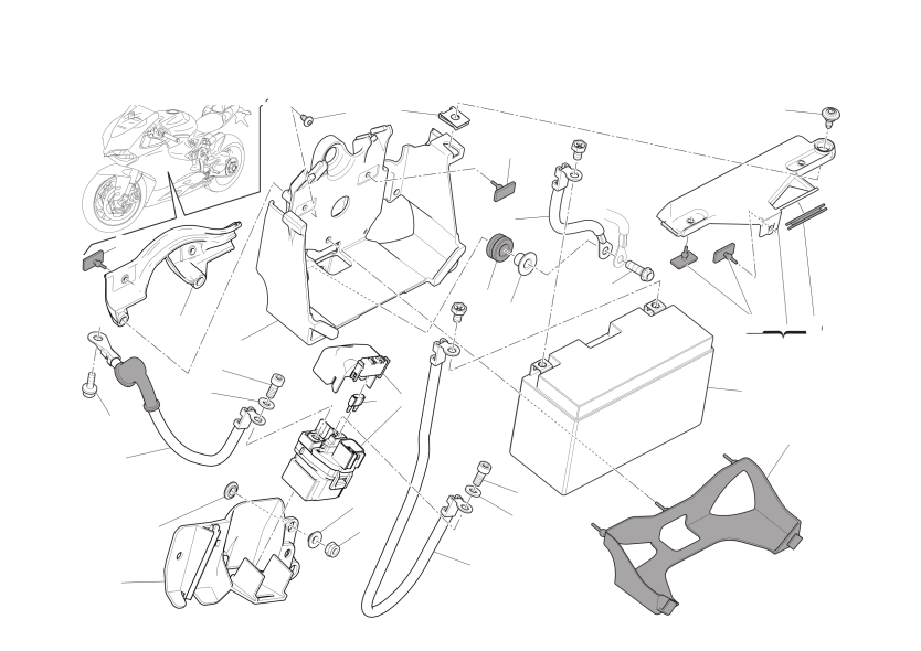 Battery support