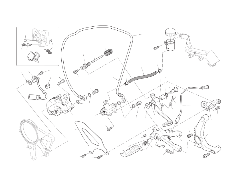 Rear brake