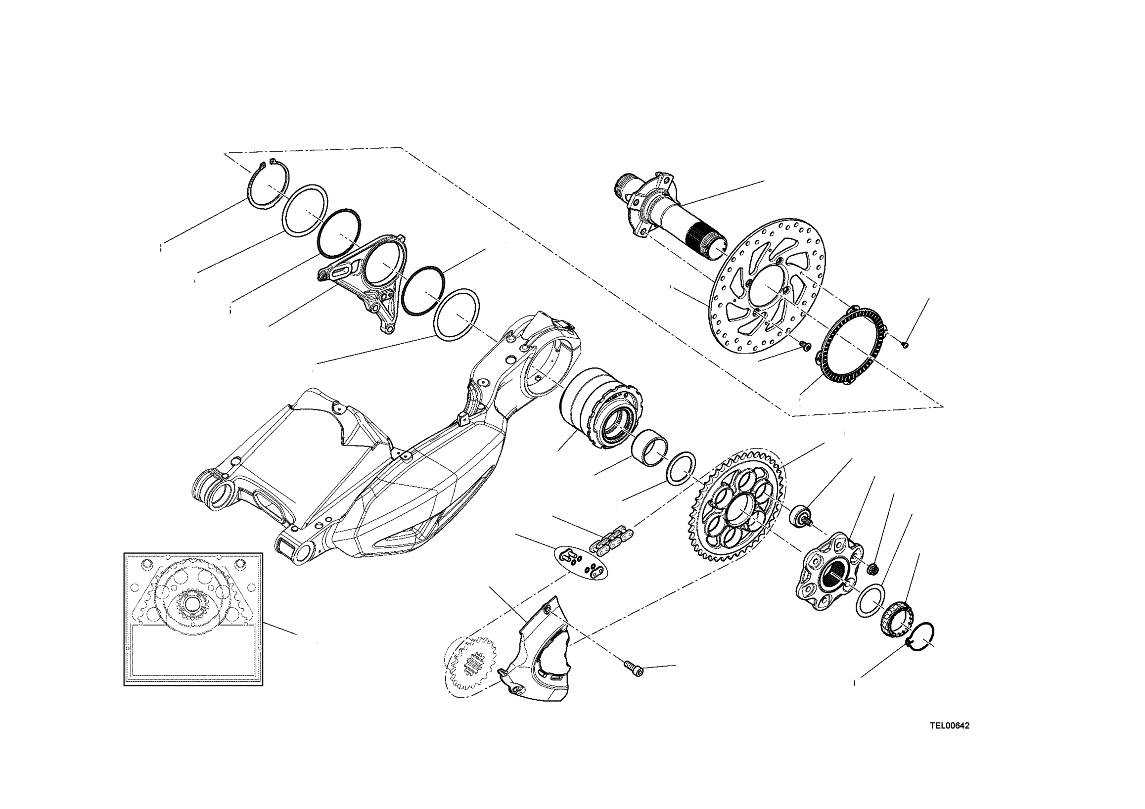 HUB REAR WHEEL 