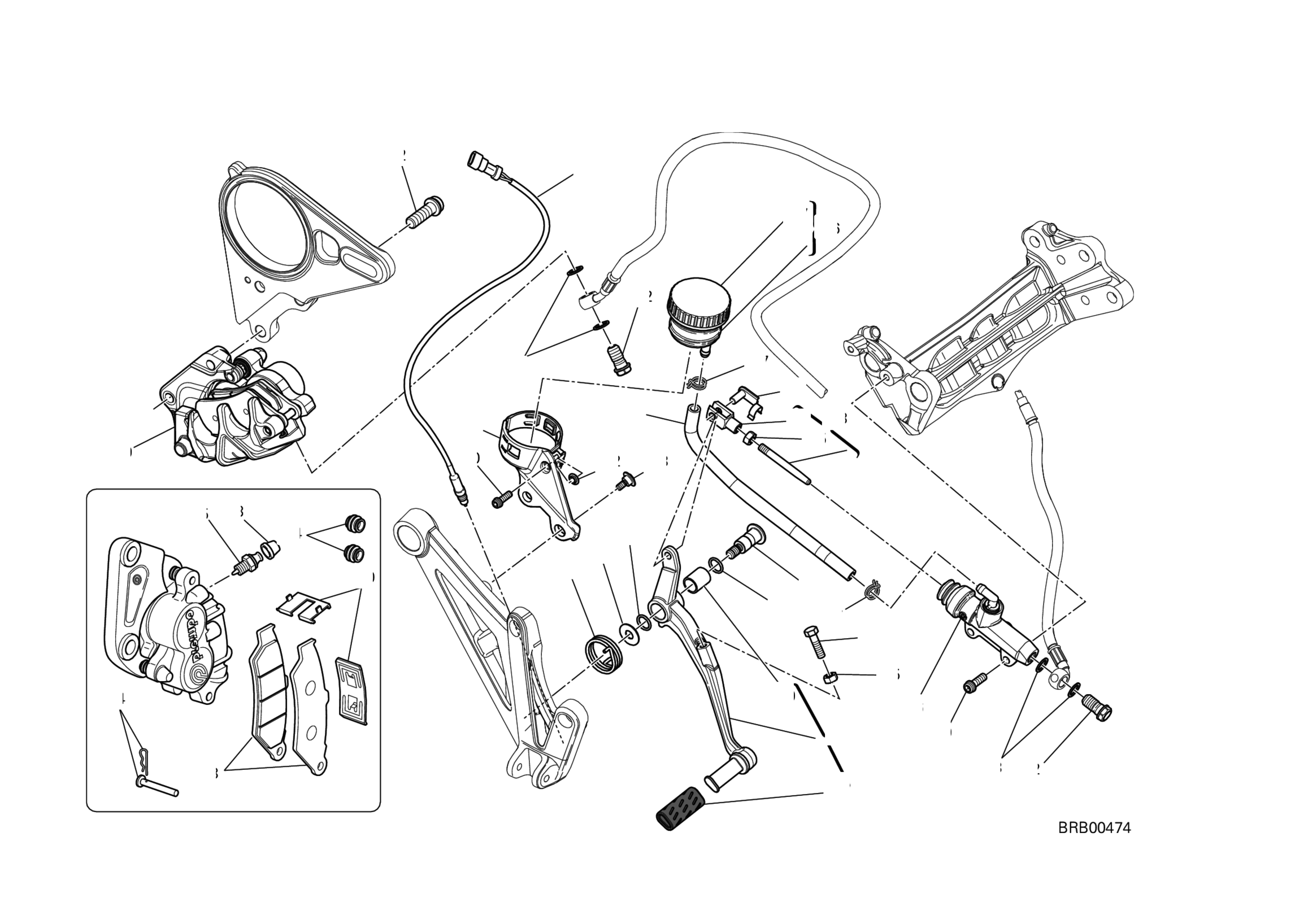 REAR BRAKE SYSTEM 