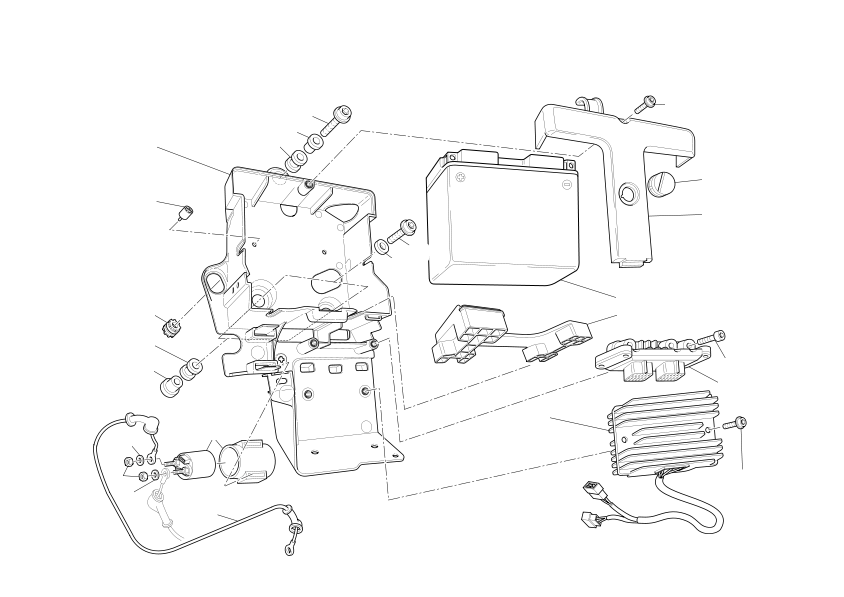 Battery support