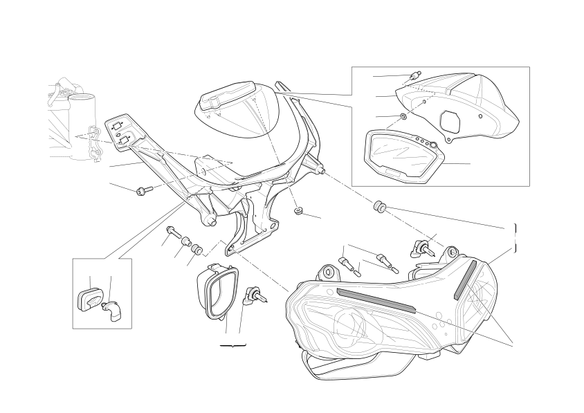 Headlight & instr. panel