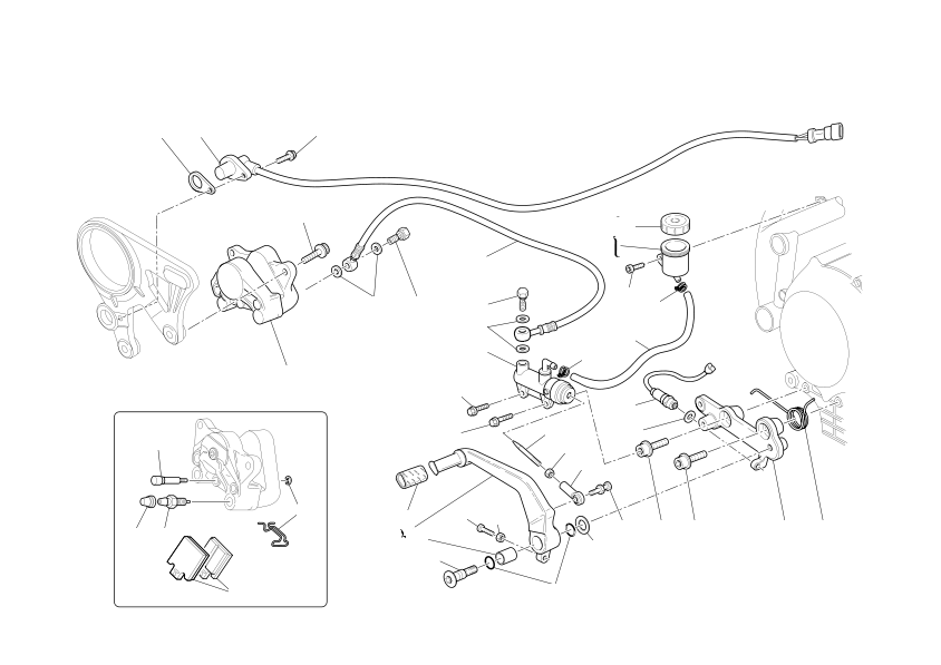 Rear brake