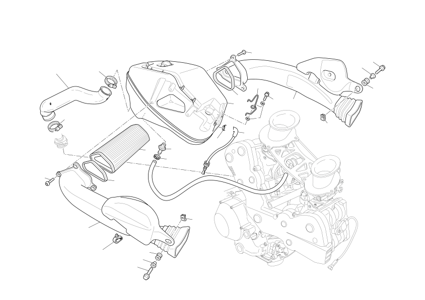 Air intake - oil breather