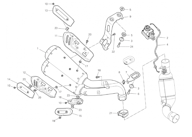 EXHAUST SILENCER 