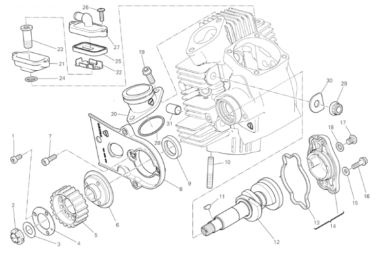 HORIZONTAL HEAD - TIMING SYSTEM 