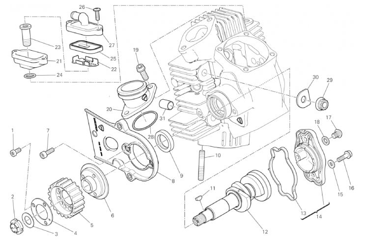 HORIZONTAL HEAD - TIMING SYSTEM 