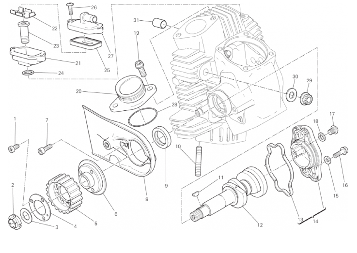 HORIZONTAL HEAD - TIMING SYSTEM 