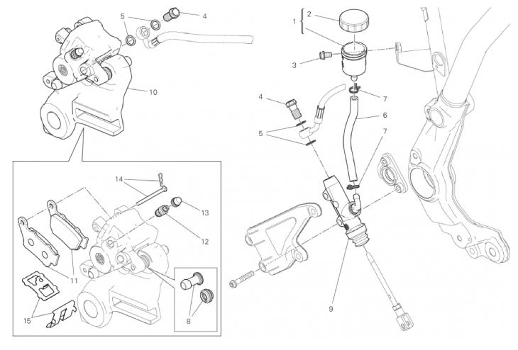 REAR BRAKE SYSTEM 