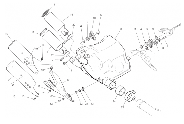 EXHAUST SILENCER 