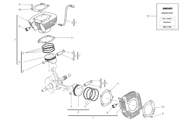 CYLINDERS - PISTONS 