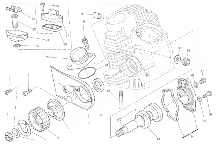 HORIZONTAL HEAD - TIMING SYSTEM 