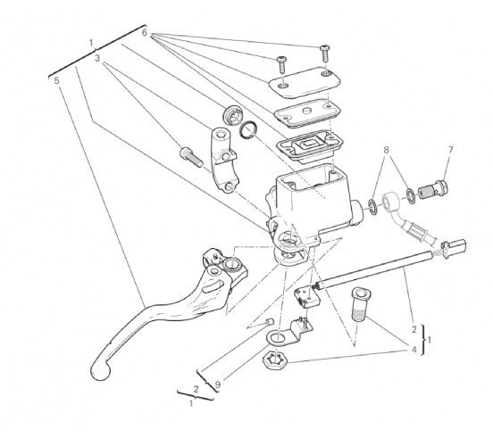 FRONT BRAKE PUMP 