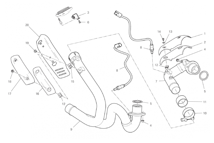 EXHAUST PIPE ASSY 