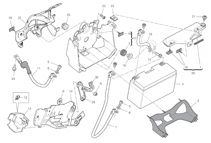 BATTERY HOLDER 