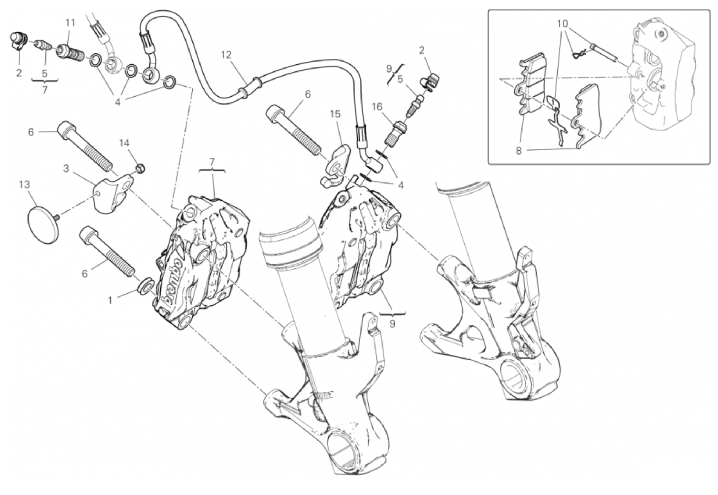 FRONT BRAKE SYSTEM 