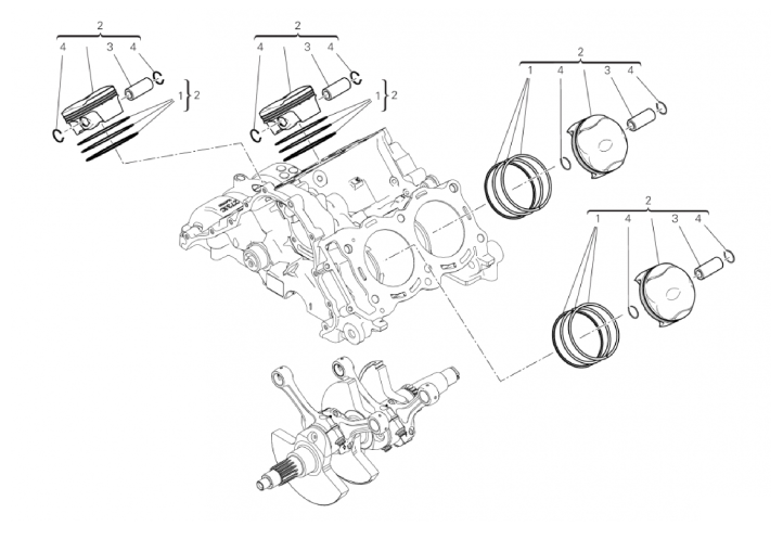 CYLINDERS - PISTONS 