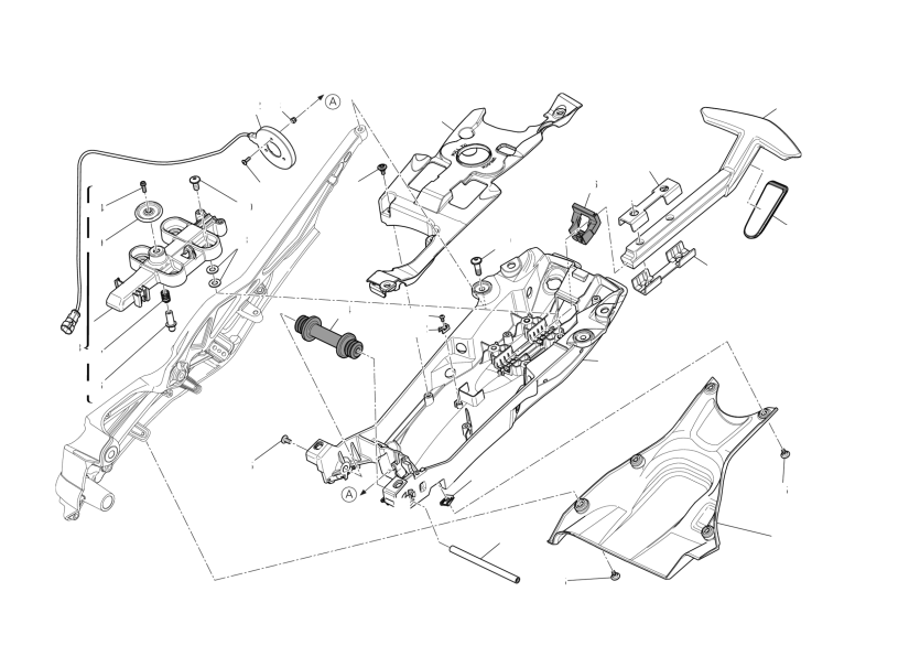 REAR FRAME COMP.