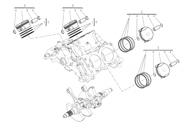 CYLINDERS - PISTONS 