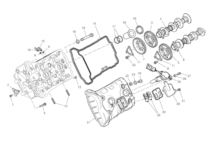 FRONT HEAD - TIMING SYSTEM