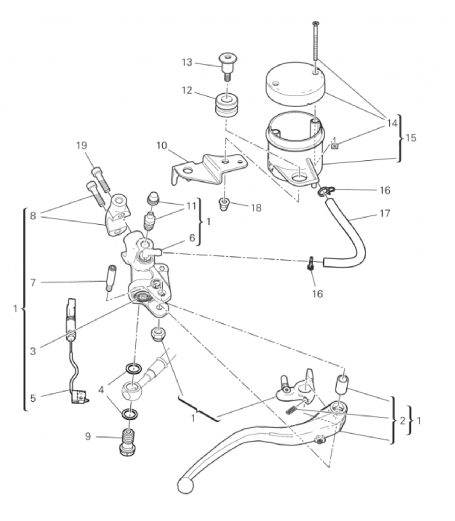 FRONT BRAKE PUMP 