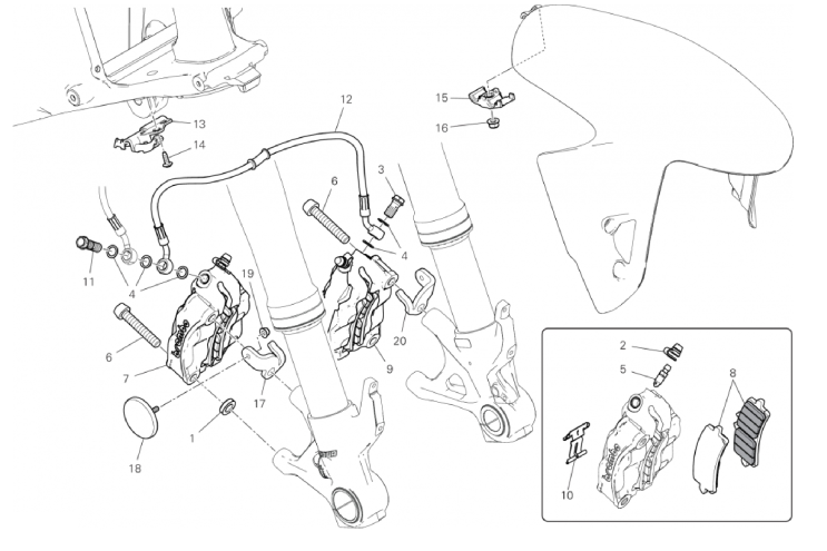 FRONT BRAKE PUMP 
