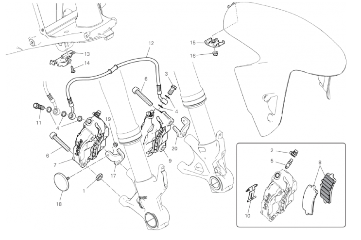 FRONT BRAKE PUMP 