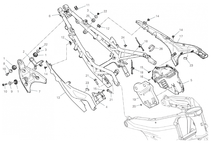 REAR FRAME COMP. 