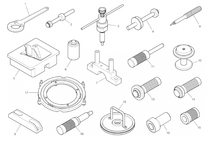 WORKSHOP SERVICE TOOLS (ENGINE) 