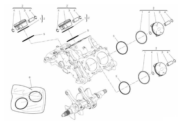 CYLINDERS - PISTONS 