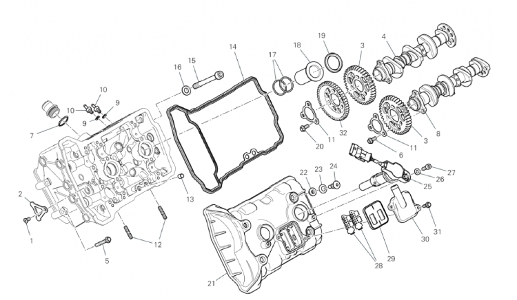 FRONT HEAD - TIMING SYSTEM