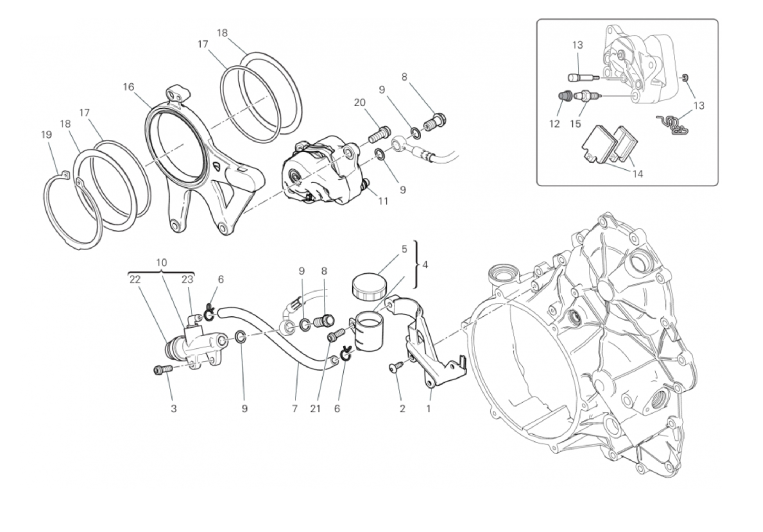 REAR BRAKE SYSTEM 