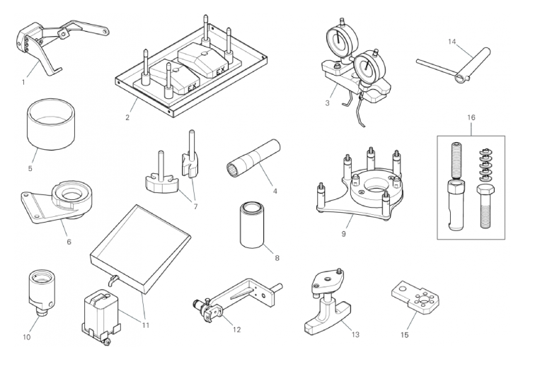 WORKSHOP SERVICE TOOLS (ENGINE) 