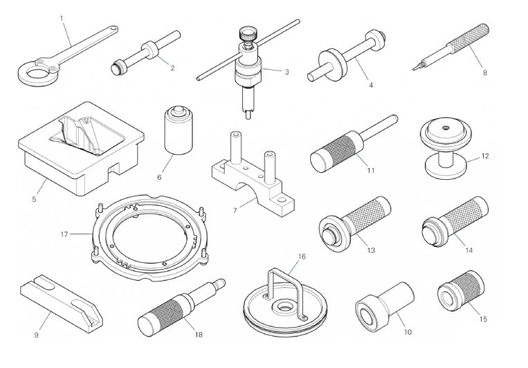 WORKSHOP SERVICE TOOLS (ENGINE) 