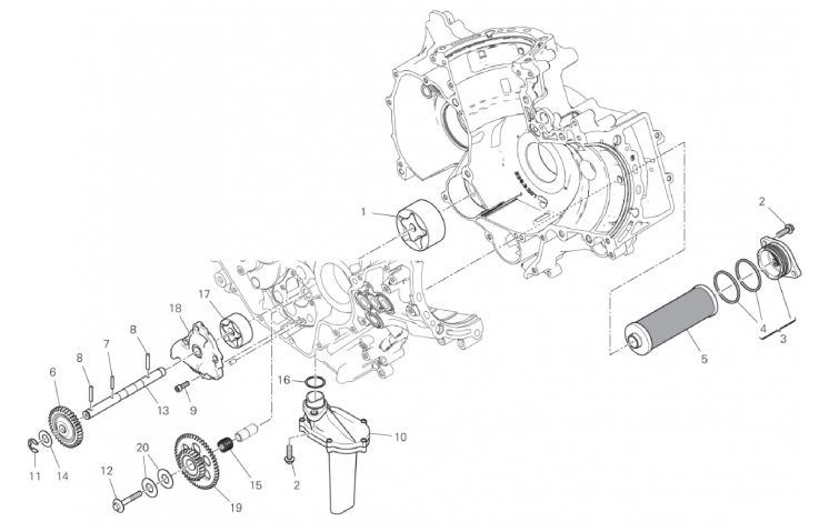 OIL PUMP - FILTER 