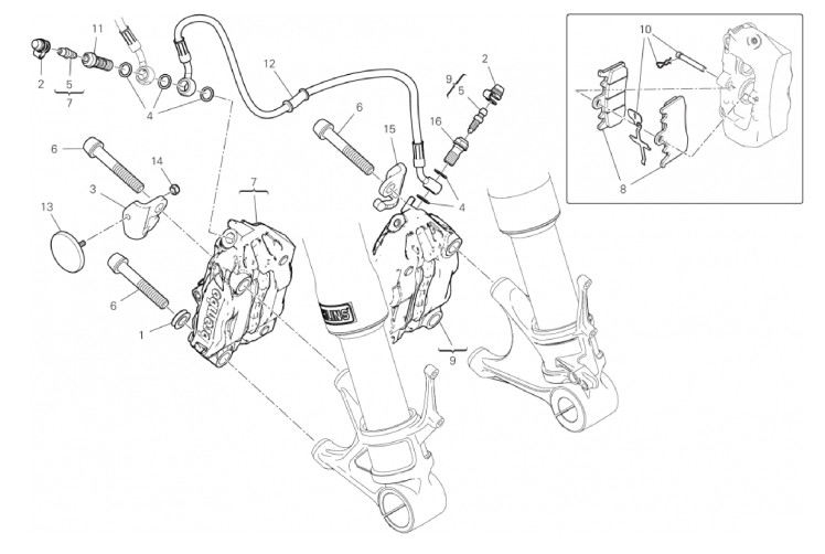 FRONT BRAKE SYSTEM 