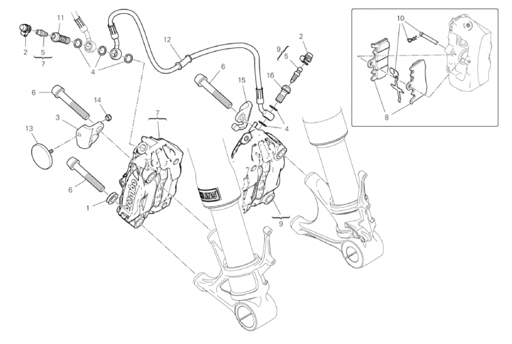 FRONT BRAKE SYSTEM 