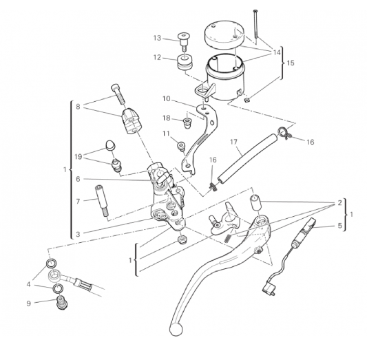 FRONT BRAKE PUMP 