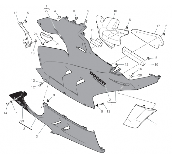 FAIRING, RH 